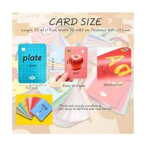 Tarjetas flash para niños pequeños cartas números_4