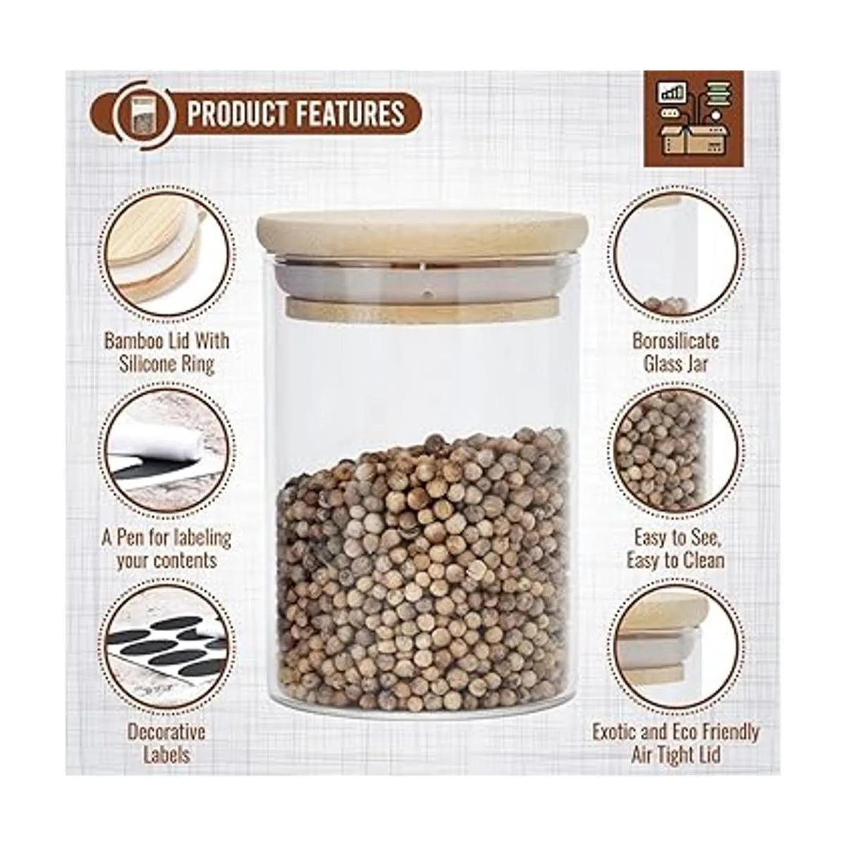 PreZervers 12 frascos de vidrio de borosilicato 7_4