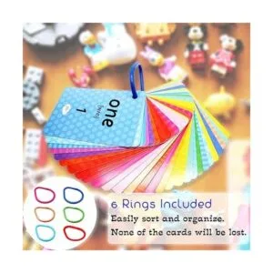 Tarjetas flash para niños pequeños cartas números_5