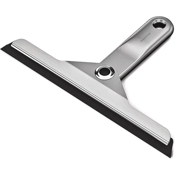 simplehuman Escobilla de goma plegable acero inoxidable_1