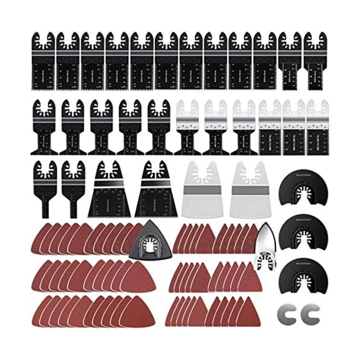 CONNOO Juego de 96 hojas de sierra oscilantes cuchillas_1