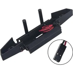 ShareGoo Parachoques delantero de metal con barra de_5