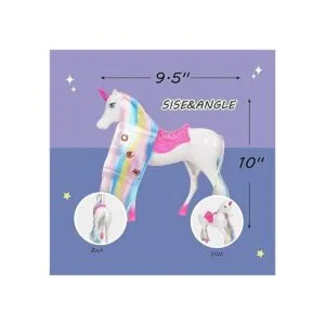 BETTINA Magical Lights Unicom y muñeca de princesa juego_4