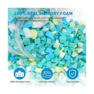 Relleno de espuma viscoelástica triturada de 10 libras_2