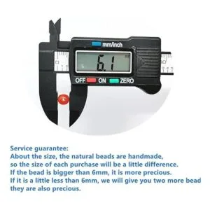 Basigeese 960 cuentas de piedra natural cuentas pulidas_3