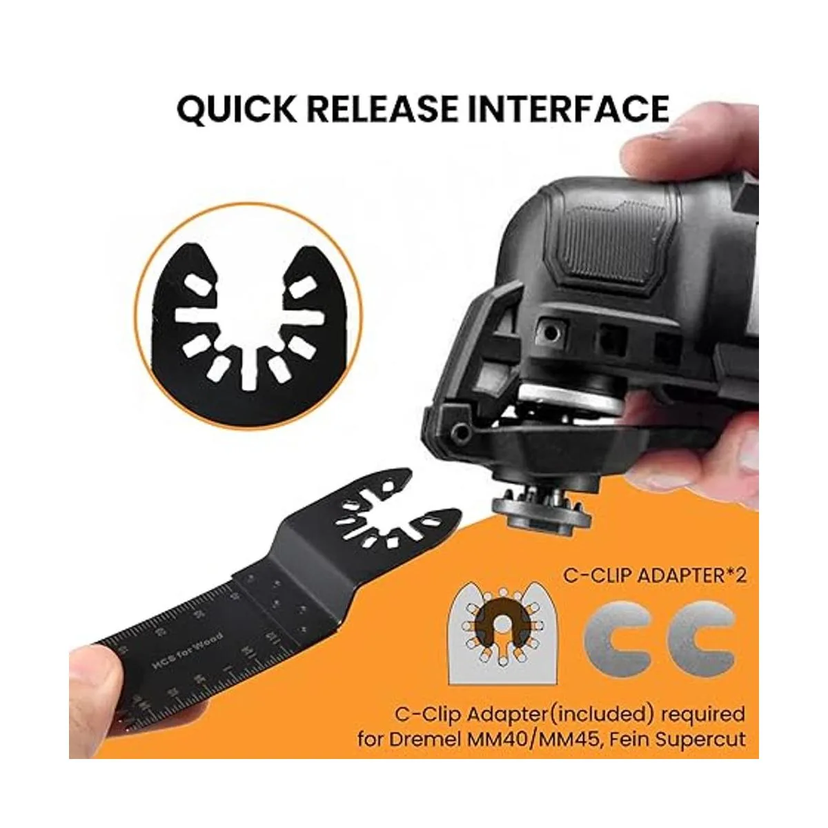 CONNOO Juego de 96 hojas de sierra oscilantes cuchillas_3