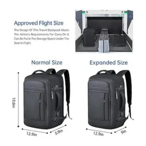 AREYTECO Mochila de viaje grande de 40 L mochila de_2