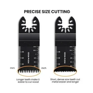 CONNOO Juego de 96 hojas de sierra oscilantes cuchillas_4