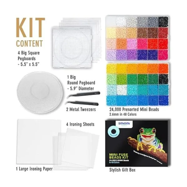 Kit de 24000 mini cuentas de fusibles de 0.099 pulgadas_2