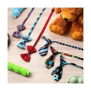 Juego de 70 corbatas ajustables para perros y corbatas_7