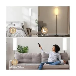 Floor Lamp for Living Room Bedroom with RemoteQaubauyt_3