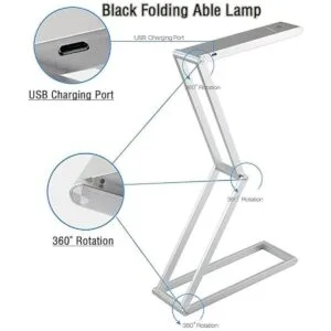 LEDHOLYT Lámpara de escritorio LED plegable delgada_4