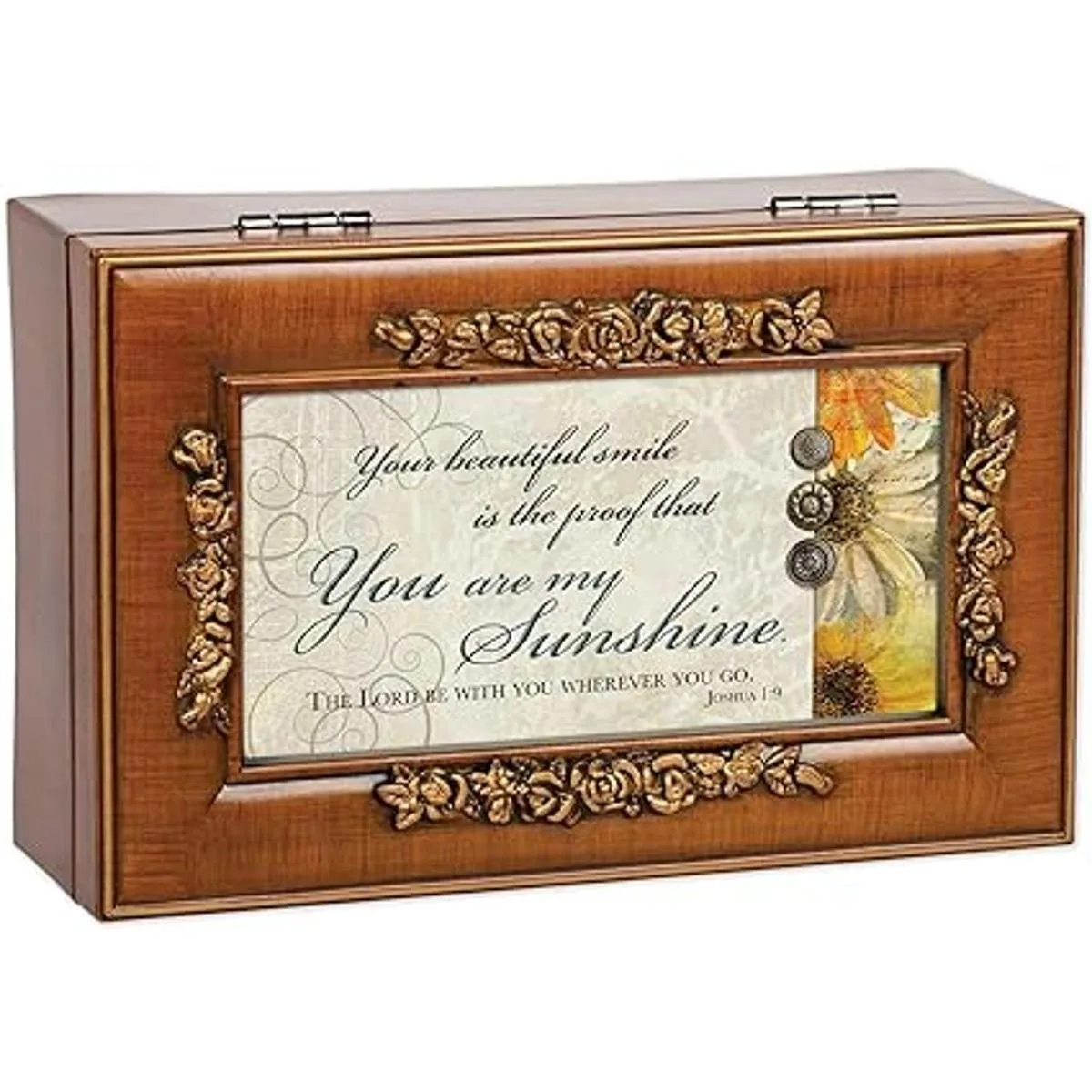 Cottage Garden You are My Sunshine Caja de música con_2