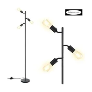 Bricosmocon Lámpara de pie industrial lámpara de pie_2