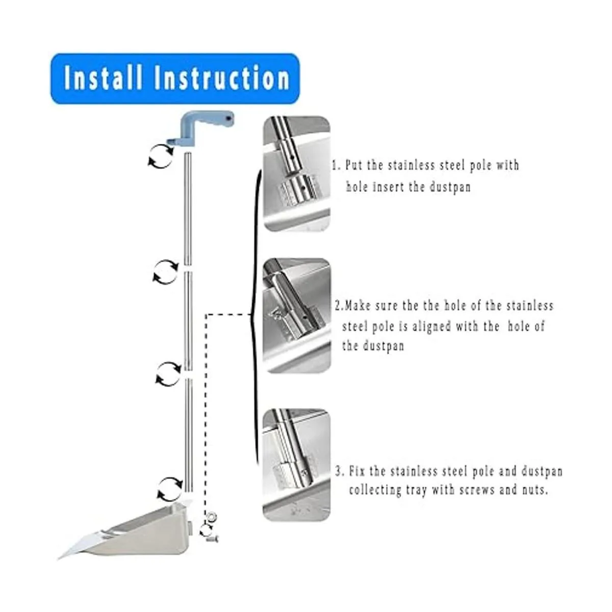 YONILL Juego de escoba y recogedor para el hogar escoba_6