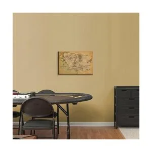 Mapa del Señor de los anillos arte de pared en lienzo con_5