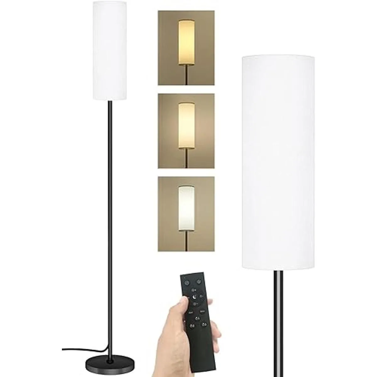 Floor Lamp for Living Room Bedroom with RemoteQaubauyt_1