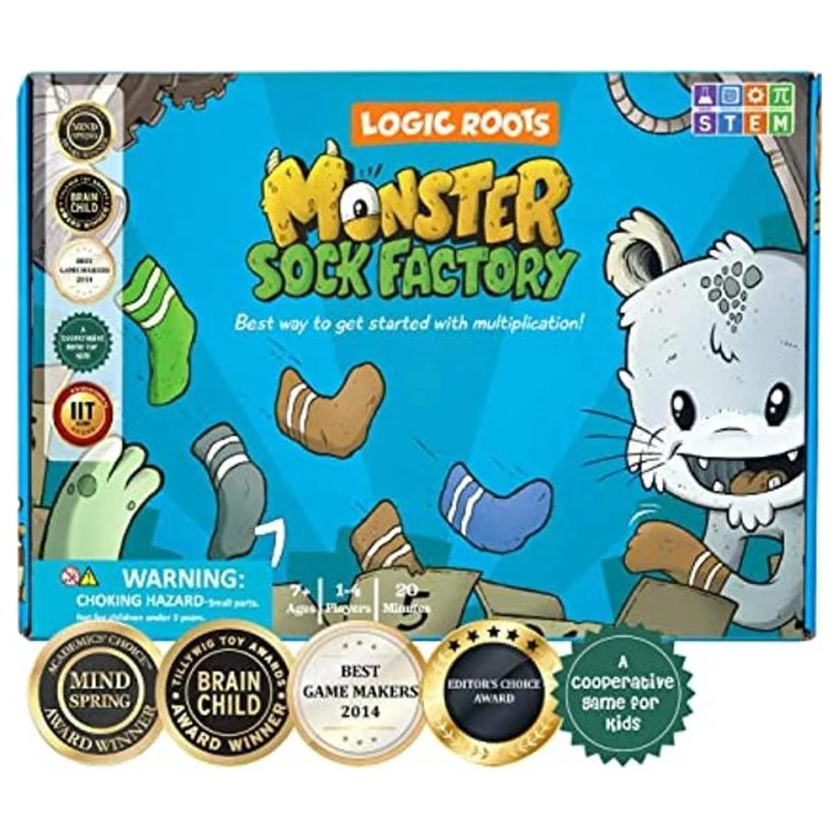 Logic Roots Monster Sock Factory Multiplication and_1
