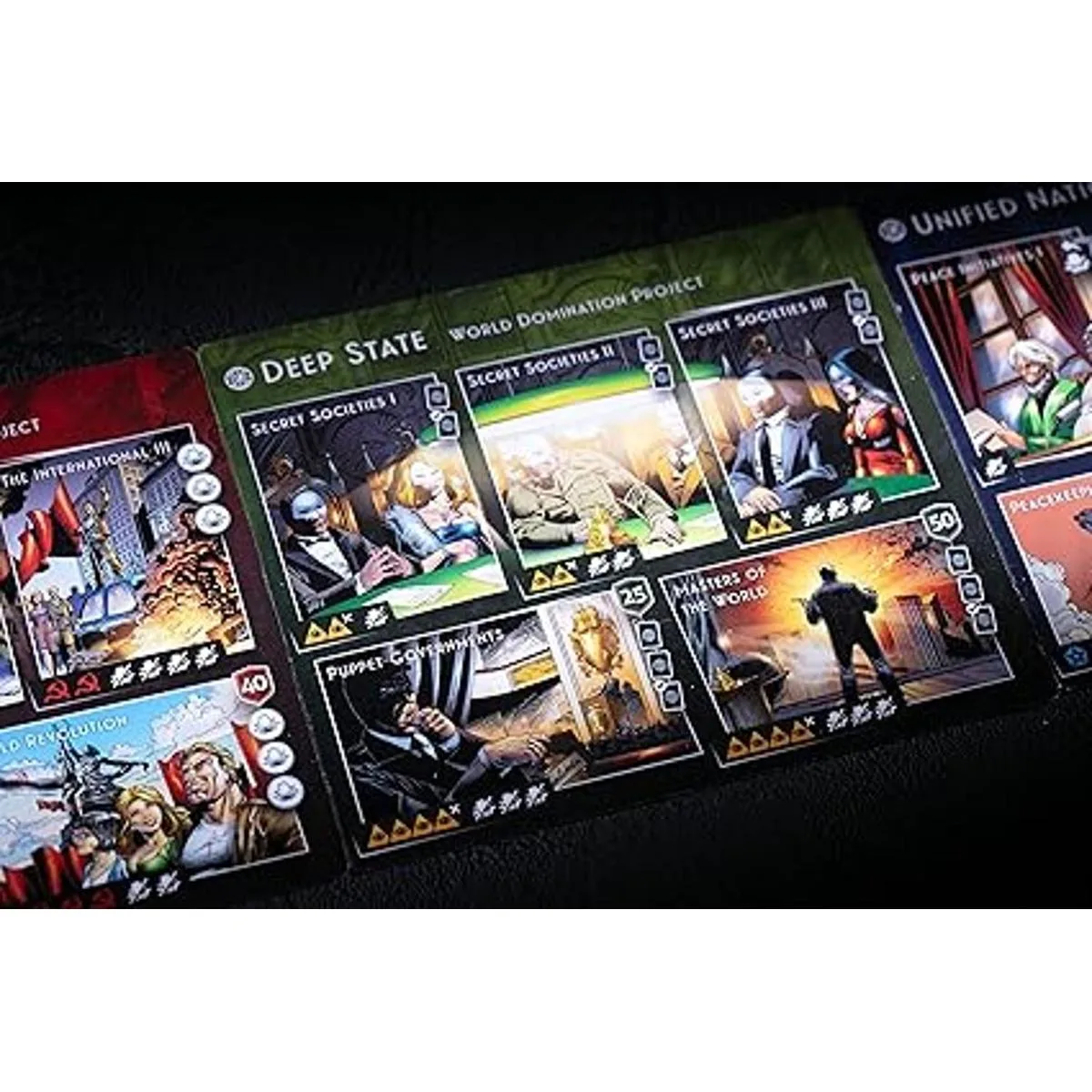 Deep State New World Order Juego de mesa de_4