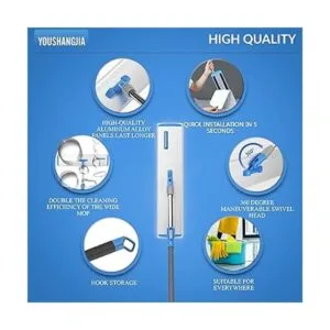 Fregona de microfibra grande de 18 pulgadas para limpieza_4