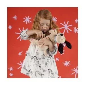 Manhattan Toy Nursing Nana Nurturing Dog Stuffed Animal_2
