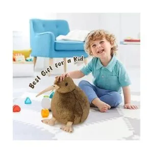 Juguete de peluche de pájaro kiwi muñeco de peluche_4