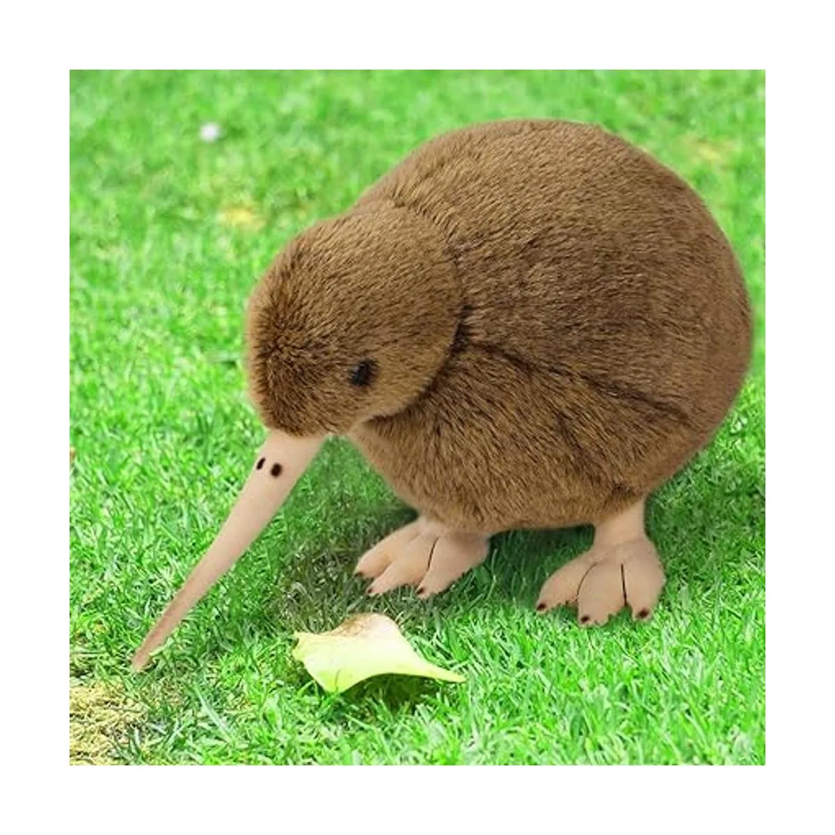 Juguete de peluche de pájaro kiwi muñeco de peluche_2