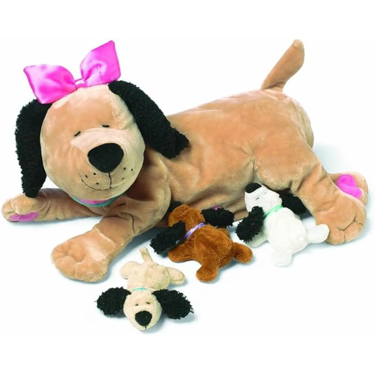 Manhattan Toy Nursing Nana Nurturing Dog Stuffed Animal_1