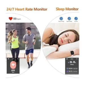 MuGo Reloj inteligente para mujer reloj de fitness con_5