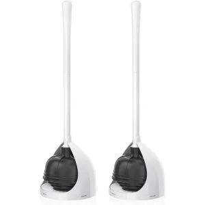 uptronic Paquete de 2 émbolos de inodoro con soporte_1