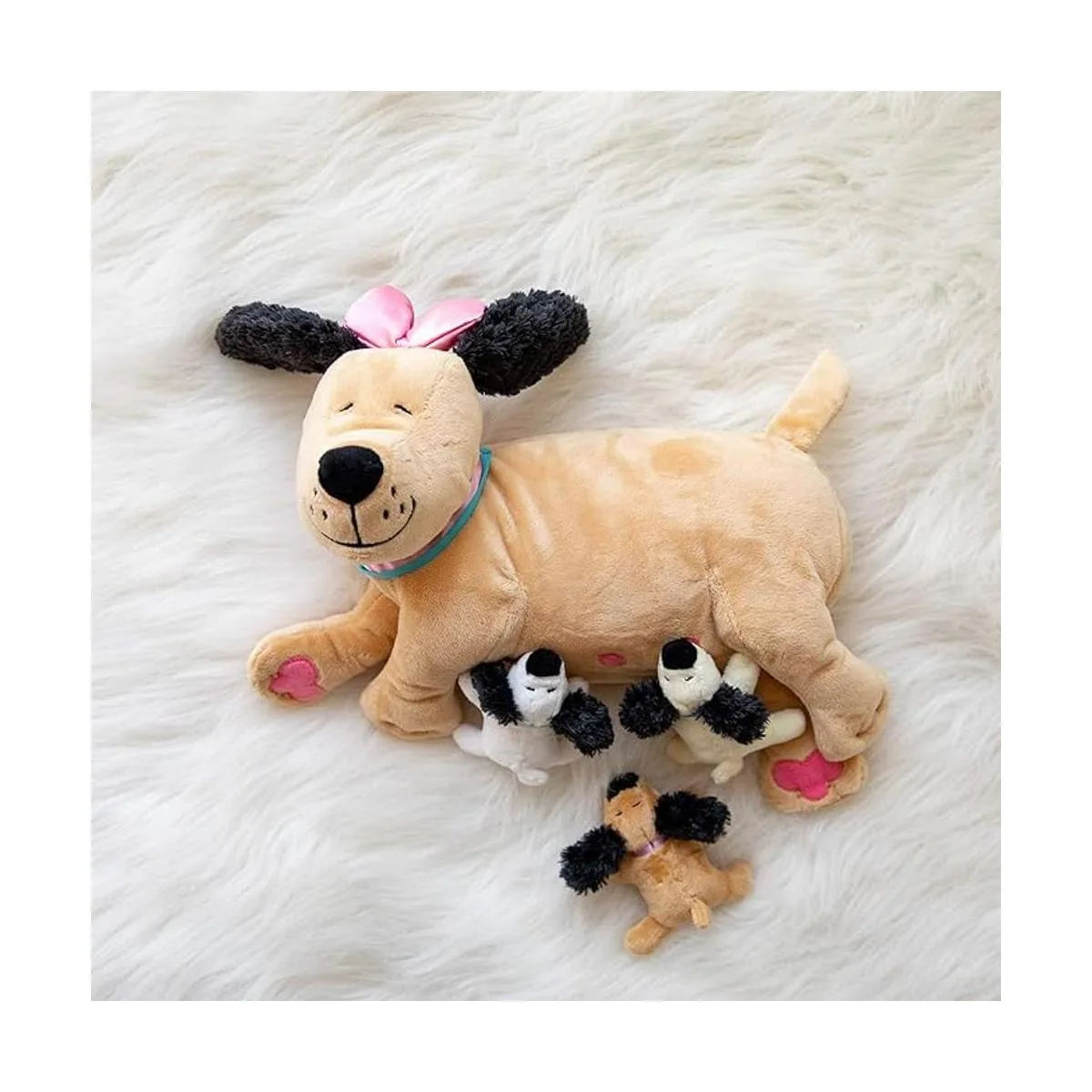 Manhattan Toy Nursing Nana Nurturing Dog Stuffed Animal_3