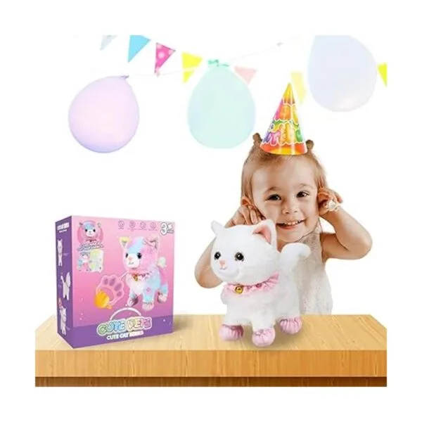 Juguete electrónico interactivo de peluche que camina y_6