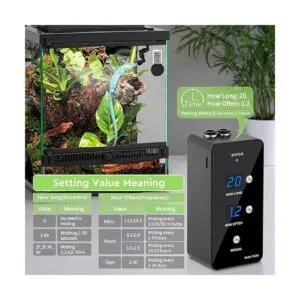 Moistenland Reptile Humidifier Misting System for Reptile_4