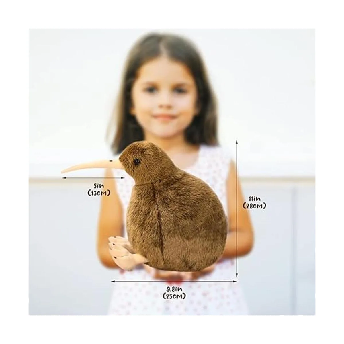 Juguete de peluche de pájaro kiwi muñeco de peluche_7