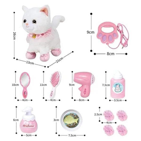 Juguete electrónico interactivo de peluche que camina y_5