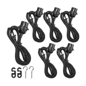 Kit de 6 luces colgantes E26E27 kit de lámpara colgante_1