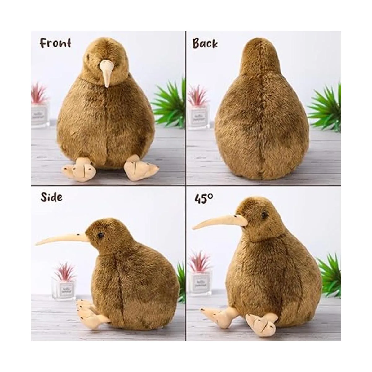 Juguete de peluche de pájaro kiwi muñeco de peluche_3