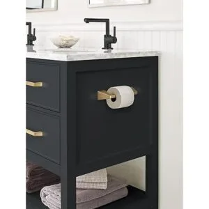 Amerock Soporte de papel higiénico Bronce champán_2