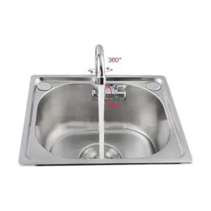 Grifo plegable rotación de 360 grados para caravana_4