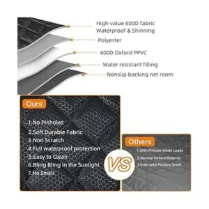 Dog Car Seat Cover for Back Seat Cover for Kids ISOFIX Car_4