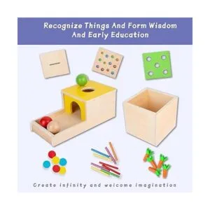 Montessori Box Toys Kit de juego para niños pequeños caja_2