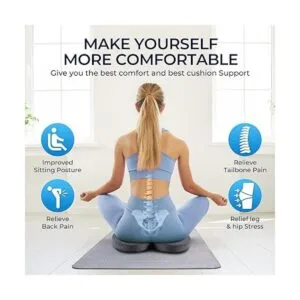 Cojín de asiento y almohada de apoyo lumbar almohadilla_4