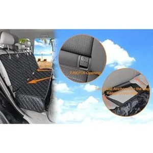 Dog Car Seat Cover for Back Seat Cover for Kids ISOFIX Car_6