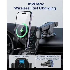 Bobinas dobles Cargador inalámbrico de automóvil_3