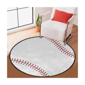 Pardick Alfombra redonda de béisbol de 3 pies para hombre_4
