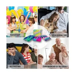 NUENUN 120 juguetes sensoriales de burbujas para apretar_6