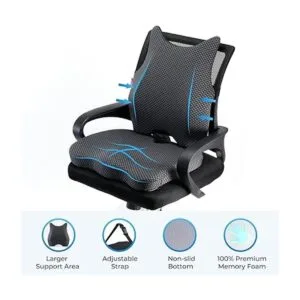 Cojín de asiento y almohada de apoyo lumbar almohadilla_7