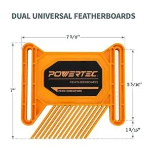 POWERTEC Kit de seguridad 71718V con tablero de plumas de_7