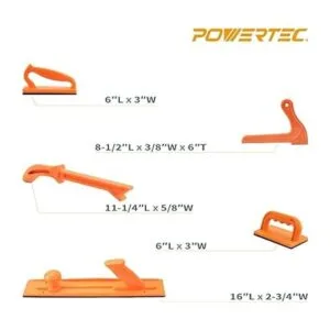 POWERTEC Kit de seguridad 71718V con tablero de plumas de_6