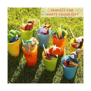 Paquete de 56 mini juguetes de animales de peluche a_3